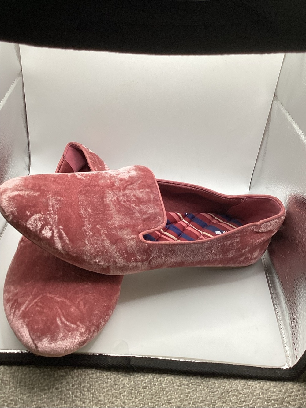 Birdies Raspberry Starling High Density Memory Foam Slip on Loafer Flat sz 12